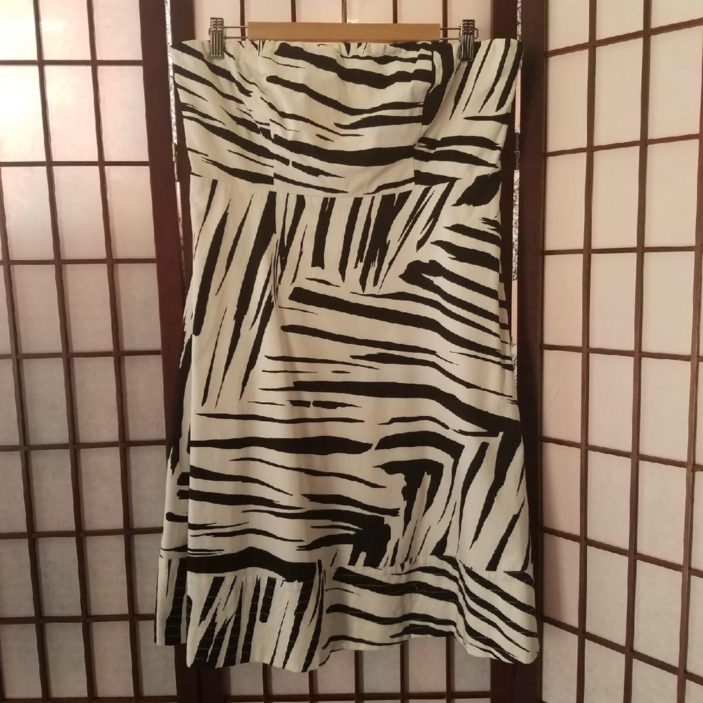 NWT The limited black and white dress size 12